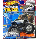 Carrinho Hot Wheels Monster Trucks Metal Modelos Variados 