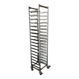 Carrinho Inox Aisi 430 Para Telas De Pizza 35cm