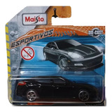 Carrinho Maisto Porsche Panamera Turbo Preto Escala 1:64