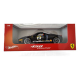 Carrinho Miniatura 1:18 Ferrari 458 Challenge Hot Wheels