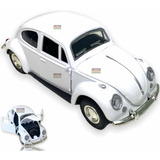 Carrinho Miniatura De Ferro Fusca Fusquinha Abre Porta Capô