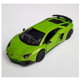Carrinho Miniatura De Metal Lamborghini Aventador Escala1:38