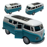 Carrinho Miniatura Kombi 1962 Metal Coleção Escala 1/32