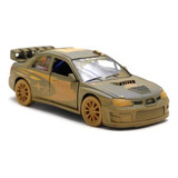 Carrinho Miniatura Subaru Impreza Coleção Kinsmart 1/36 Sujo