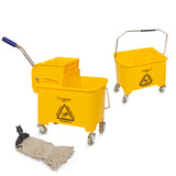 Carrinho Mop Espremedor 20 Litros Flex Refil Esfregão