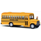 Carrinho Ônibus Escolar Americano Fricção -
