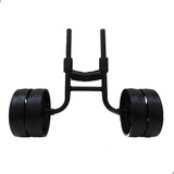 Carrinho P/ Caiaque Hunter Fish Explorer Duplo Rodas Duplas