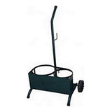 Carrinho Para 1 Cilindro E 1 Glp 5 Kg Verde