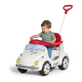 Carrinho Passeio Fusca Infantil Pedal Empurrador