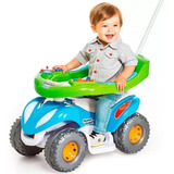 Carrinho Passeio Infantil Calesita Quadriciclo Super Flower