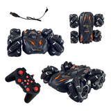 Carrinho Super Controle Remoto 4x4 Recarregavel Toy Wheels Cor Preto