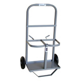 Carrinho Transporte 2 Cilindros Oxigenio+acetileno 1m3 Wmoa