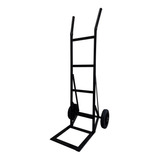 Carrinho Transporte Caixa Para 200kg Cor Preto
