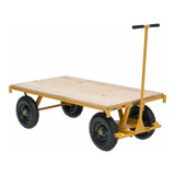 Carrinho Transporte Movimentação Plataforma 600 Kilos Mp1
