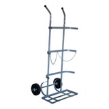 Carrinho Transporte Suporte 2 Cilindros Gas 7 A 10m3 Wmo2cm