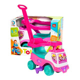Carrinho Trator Passeio Totoka Andador Infantil Menino Bebe
