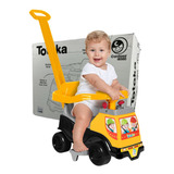 Carrinho Trator Passeio Totoka Andador Infantil Menino Bebe