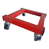 Carrinho Tubular Para Movimentação Do Veiculo - 1 Peça