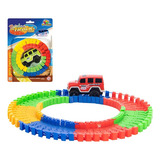 Carrinhos Led Pista Trilha Maluca P/montar Peças