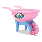 Carriola Brinquedo Os Smurfs Rosa Menina - Samba Toys