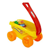 Carriola C/kit Praia Balde Peneira Pá Rastel Brinquedo