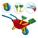 Carriola Infantil Brinquedo Praia Criança Carro De Mão