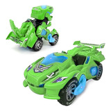 Carro De Brinquedo Infantil Transforma Robô Vira Dinossauro