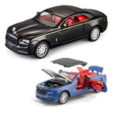 Carro De Metal Em Miniatura Conversível Rolls Royce Dawn