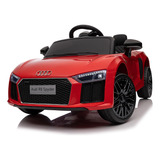 Carro Elétrico Infantil Audi R8 12v E Controle Remoto Zippy Cor Vermelho Voltagem Do Carregador 110v/220v