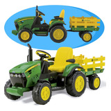 Carro Eletrico Recarregavel Trator John Deere