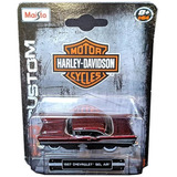 Carro Harley Davidson Custom-1957 Bel Air-maisto