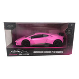 Carro Jada Huracán Performante Em Escala 1:32 Cor Rosa