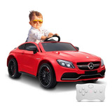 Carro Mercedes Benz Eletrico Crianças C63s Luxo Led Som Mp3
