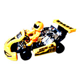 Carro Miniatura Kart Com Piloto Speed