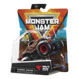 Carro Monster Jam Truck Wolf's Head 1:64 - Sunny 2025