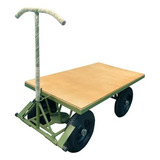 Carro Plataforma 5ª Roda Assoalho Madeira Carga 800kg