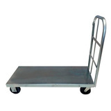 Carro Plataforma Resistente Em Chapa Aço Zincado Carga 350kg