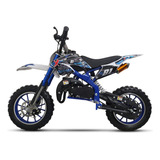 Carro/caminhonete A Bateria Para Crianças Mbx Mini Moto Cross 49cc Infantil  Cor Azul 