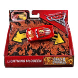 Cars Disney Crazy 8 Crashers Relâmpago Mcqueen - - Mattel