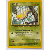 Carta Antiga, Card Pokémon Tcg Weedle 69/102 1995