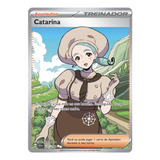 Carta Pokémon Catarina Full Art Escarlate E Violeta