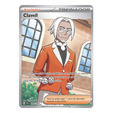 Carta Pokémon Clavell Full Art Evoluções Em Paldea