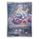 Carta Pokémon Greavard Full Art Escarlate E Violeta
