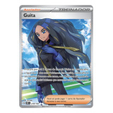 Carta Pokémon Guita Full Art Obsidiana Em Chamas