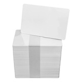 Cartão / Cartões Pvc Branco P/ Crachás 0,76mm * Cento
