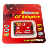 Cartão Adaptador Para Cartão Sd Dual Micro Cf Dual To Card T