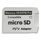 Cartão Adaptador Ps Vita Sd2vita Pro Micro Sd 5.0 Psvita