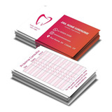 Cartão Agendamento De Consulta Dentista (1000 Und) Modelo 15