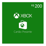 Cartão Cartão Presente Xbox Microsoft