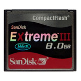 Cartão Cf Compact Flash Sandisk 8gb